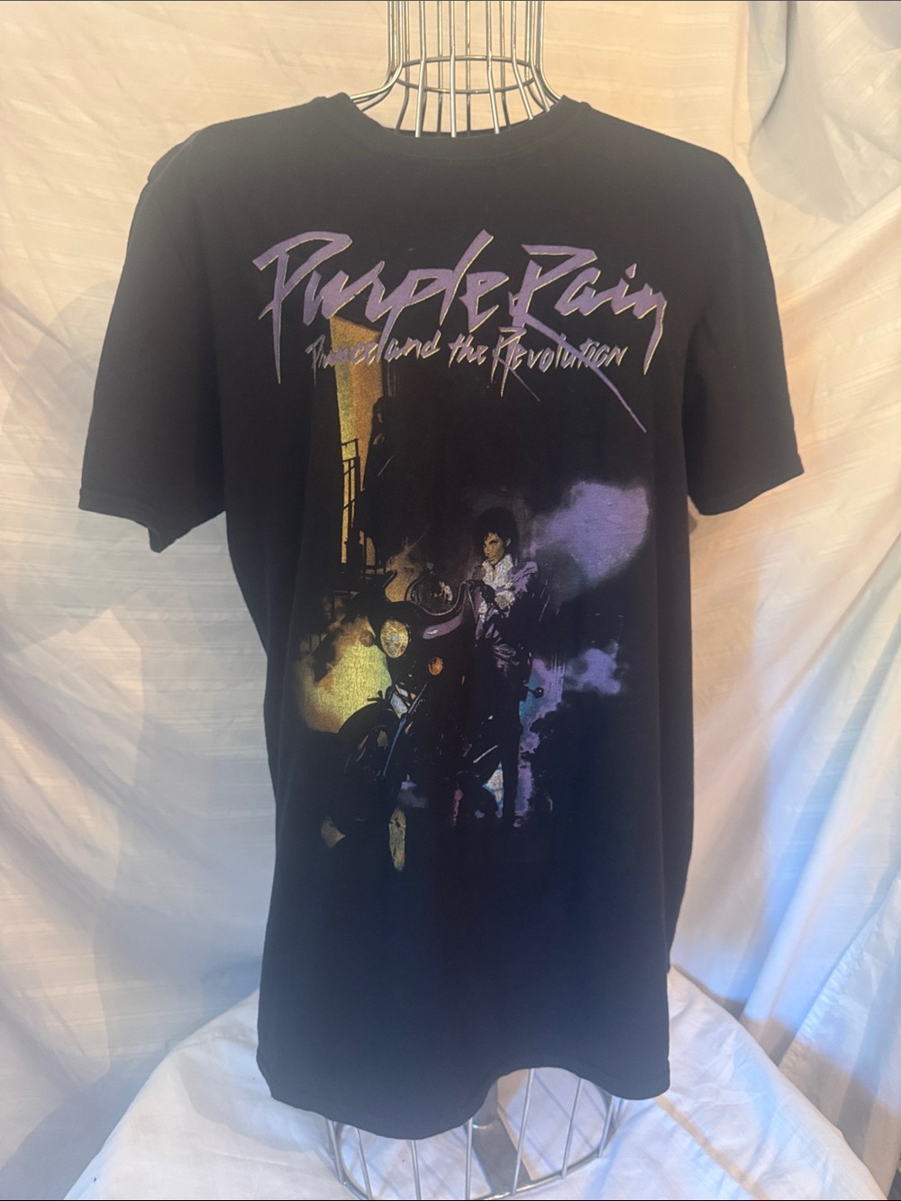 Purple Rain 100 % Cotton, “Prince Estate Approved” Graphic Tee